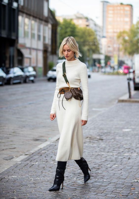 5 easy ways to wear white pants in winter