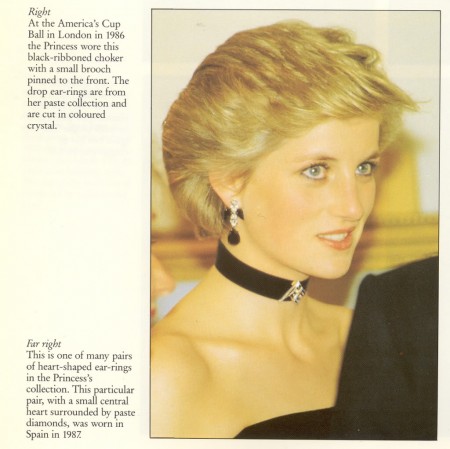 Get inspired by Princess Diana love for chokers. Check out her full collection: